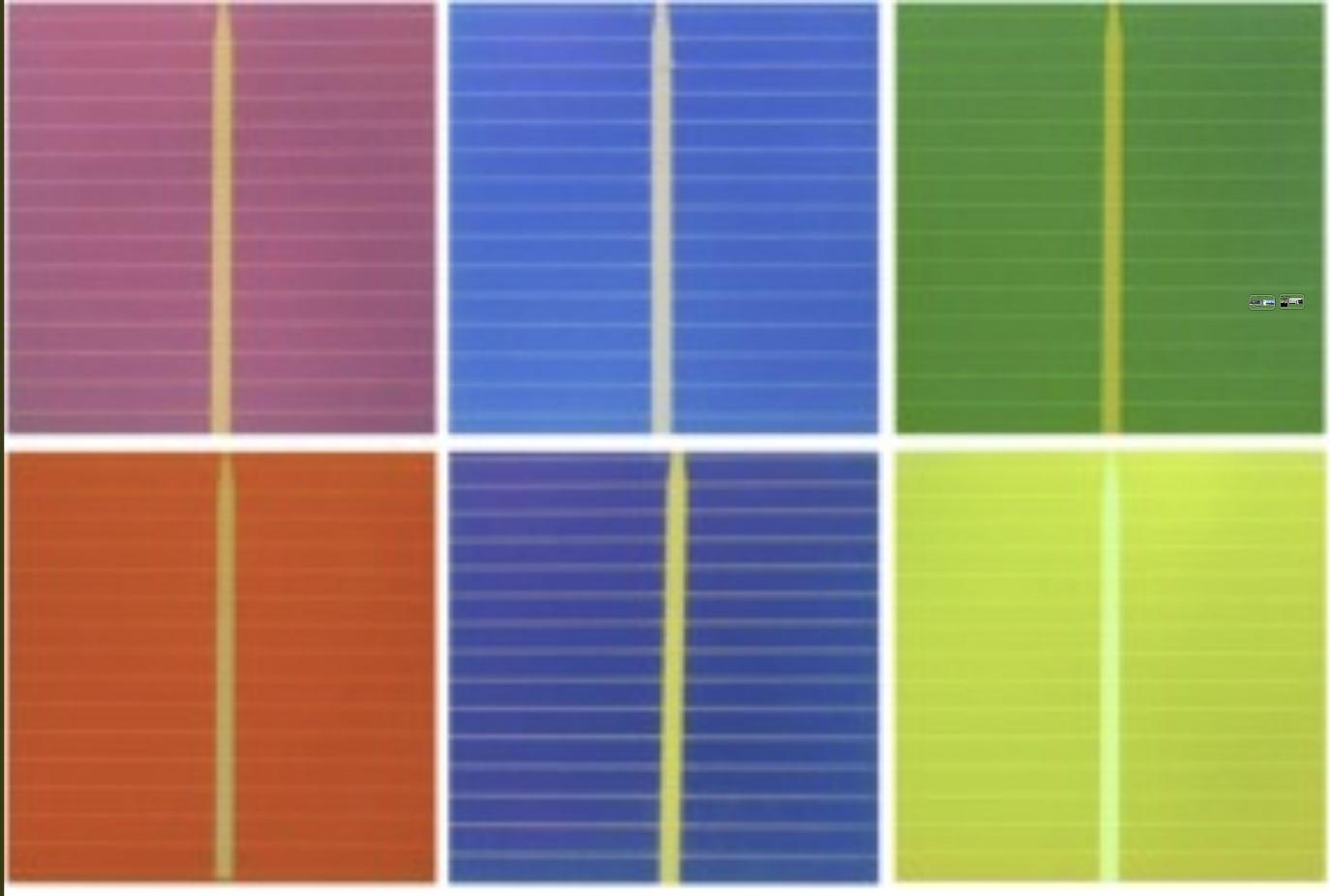 Farvede solceller - næste generation
