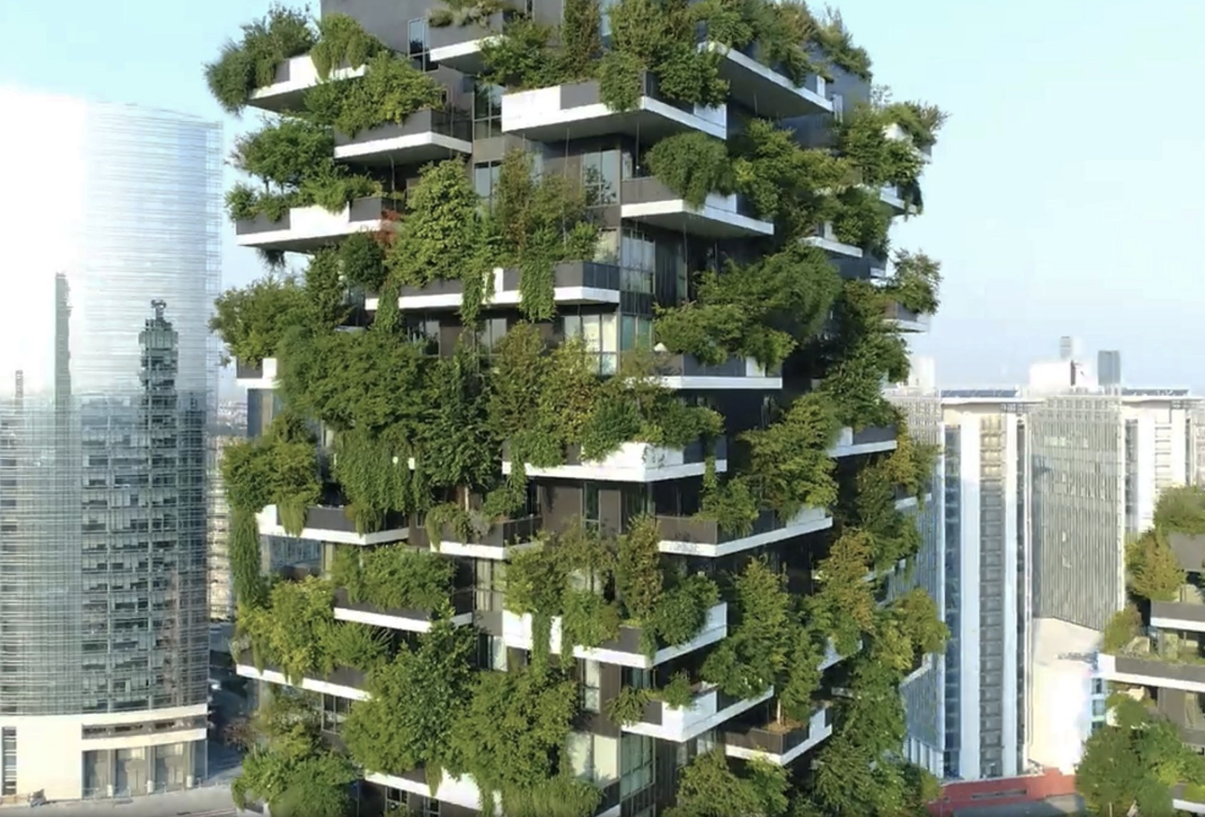 Bosco Verticale - vertikal skov i Milano